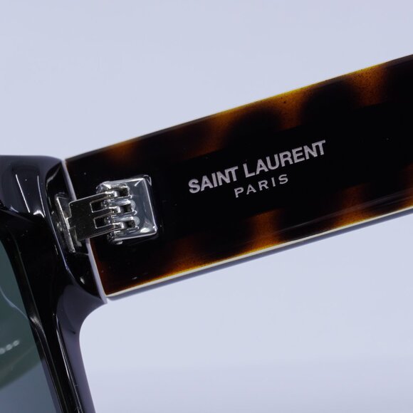 🕶️ New Saint Laurent SL628 003 Sunglasses - Havana Frame, Grey Lenses - Picture 10 of 12